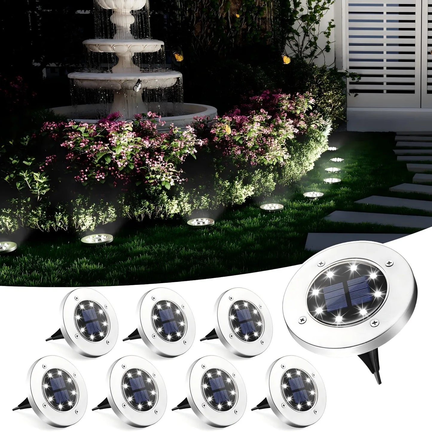 Solar Pathway Lights by FreeLux™