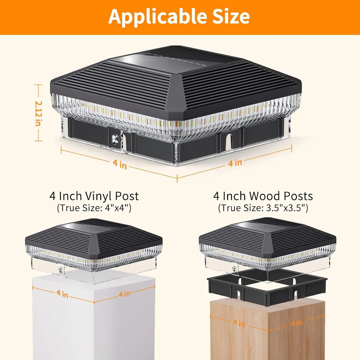 FreeLux™ Solar Post Lights