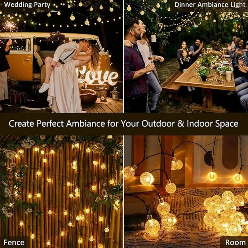 FreeLux™ Solar String Lights