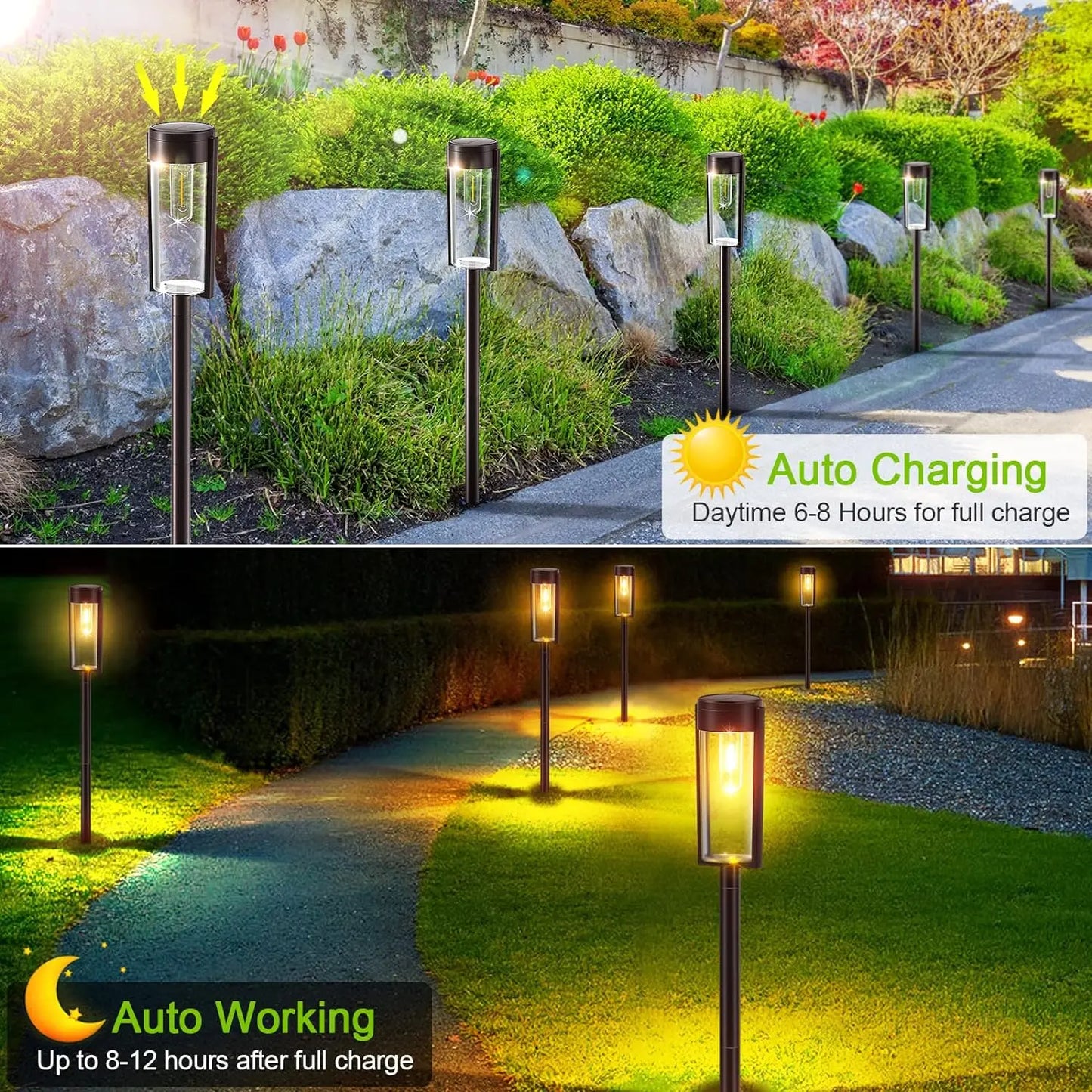 FreeLux™ Upgraded Solar Pathway Lights