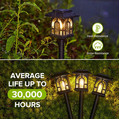 FreeLux™ Retro Solar Pathway Lights