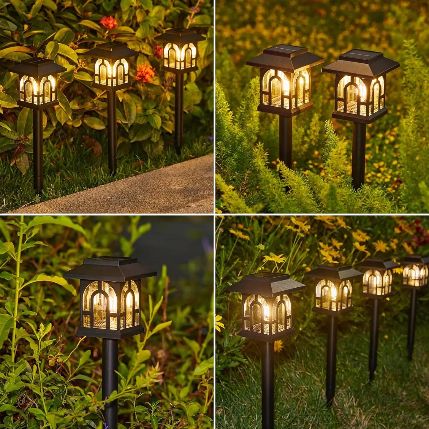 FreeLux™ Retro Solar Pathway Lights
