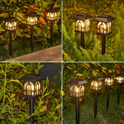 FreeLux™ Retro Solar Pathway Lights