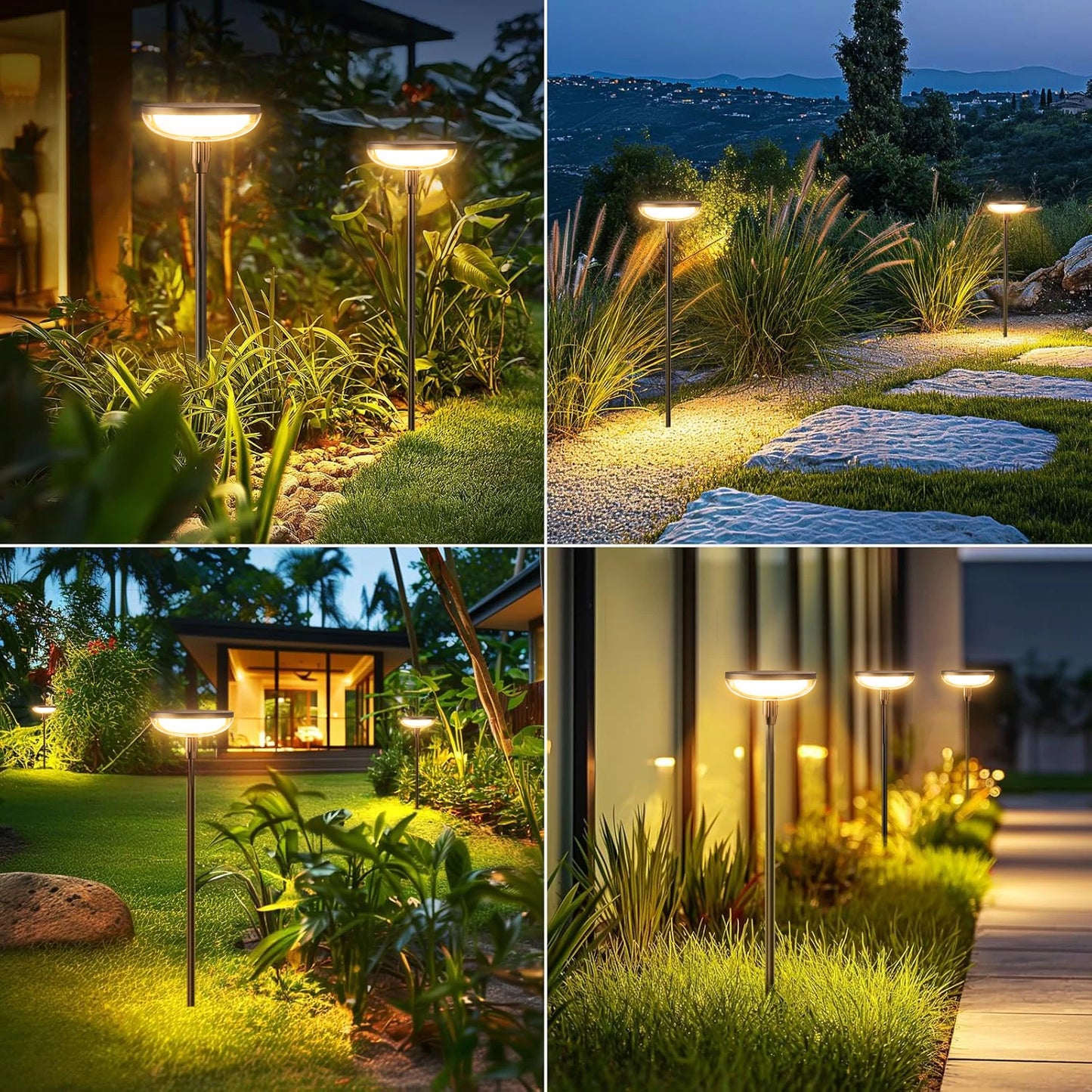 FreeLux™ Tall Solar Pathway Lights