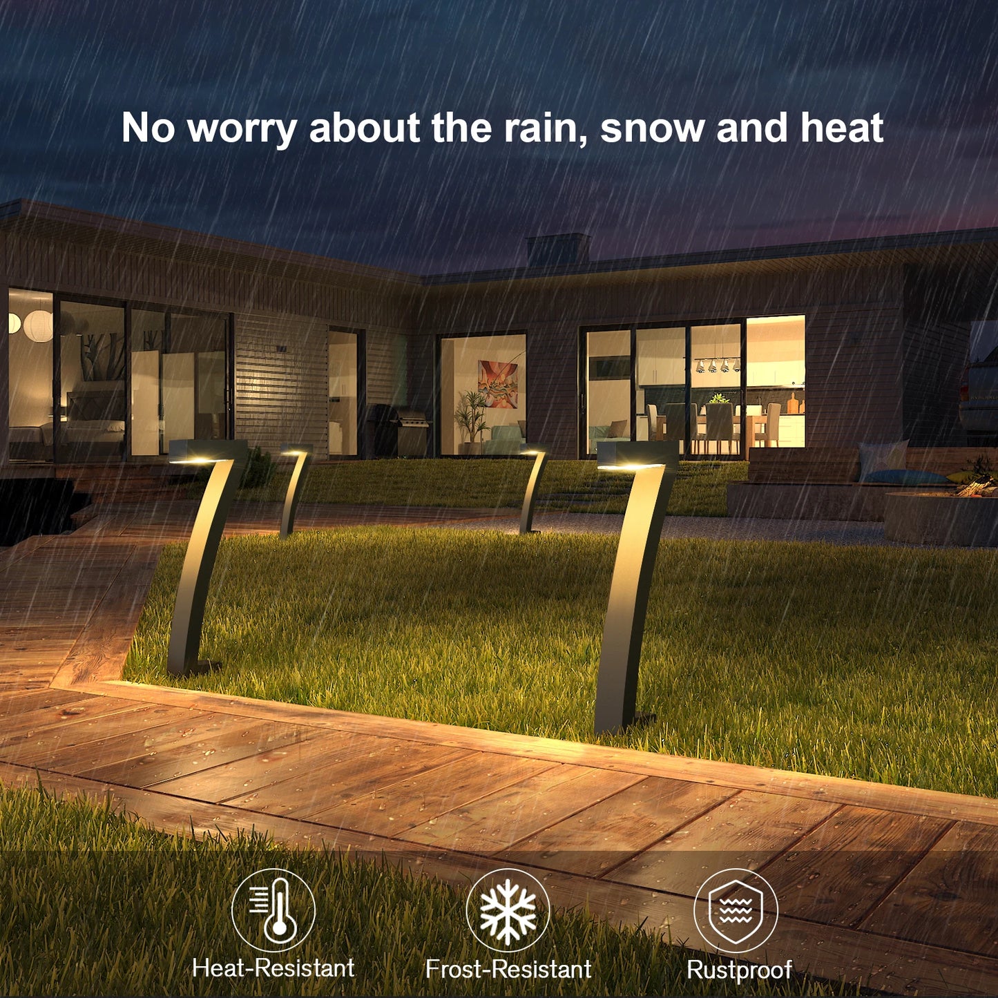 FreeLux™ Bright Solar Pathway Lights