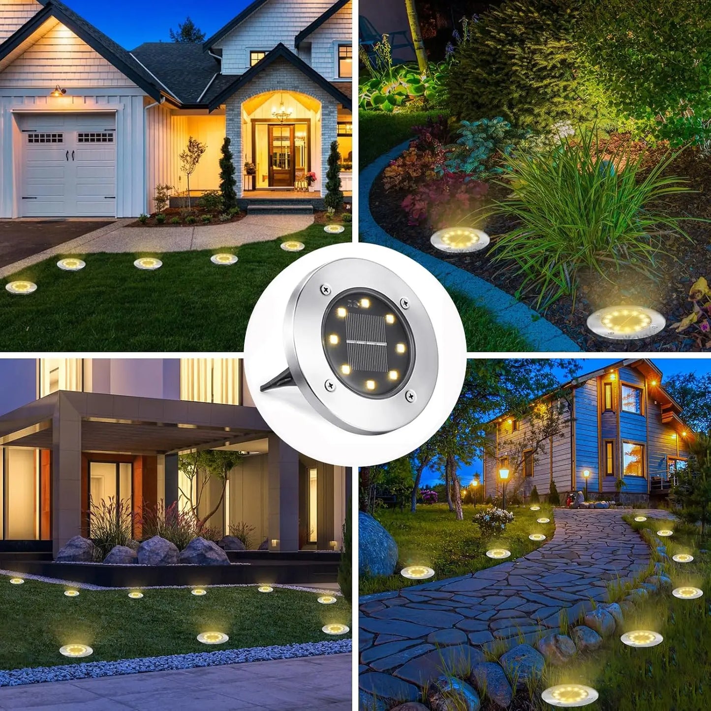Solar Pathway Lights by FreeLux™
