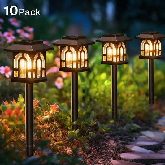 FreeLux™ Retro Solar Pathway Lights