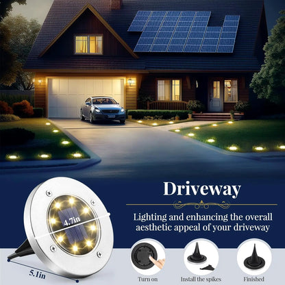 Solar Pathway Lights by FreeLux™