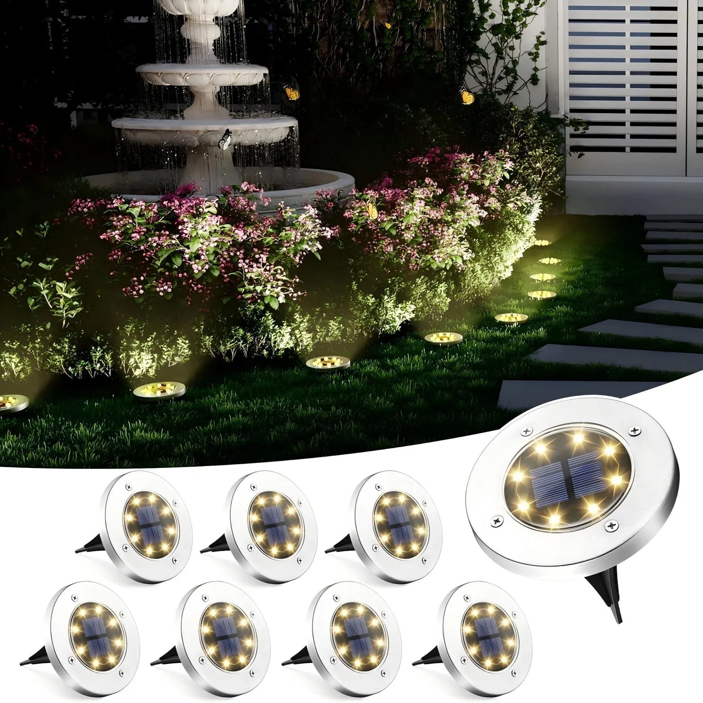 Solar Pathway Lights by FreeLux™