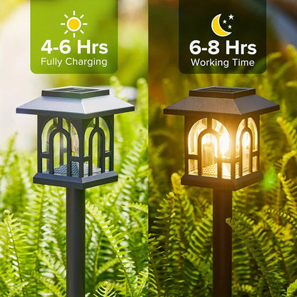 FreeLux™ Retro Solar Pathway Lights