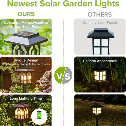 FreeLux™ Retro Solar Pathway Lights