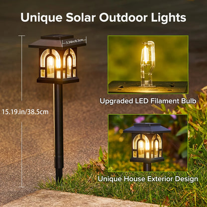 FreeLux™ Retro Solar Pathway Lights